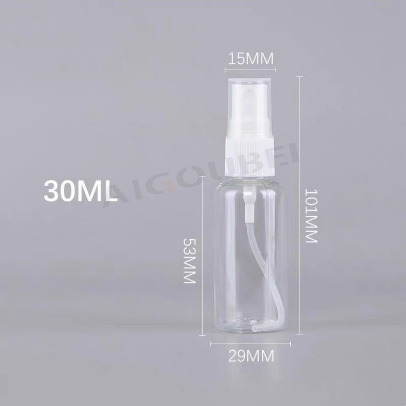 Bình Nhựa Trong Suốt 30ml Đựng Dầu Gội Sữa Tắm Tiện Dụng