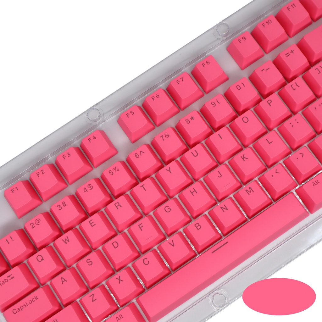 Bộ Keycap ABS doubleshot cơ xuyên led nhiều màu, nút bàn phím dành cho bàn phím cơ layout tiêu chuẩn
