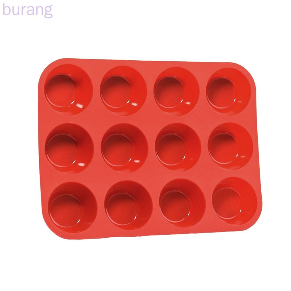 Khuôn tạo hình nướng bánh không dính 12 ngăn