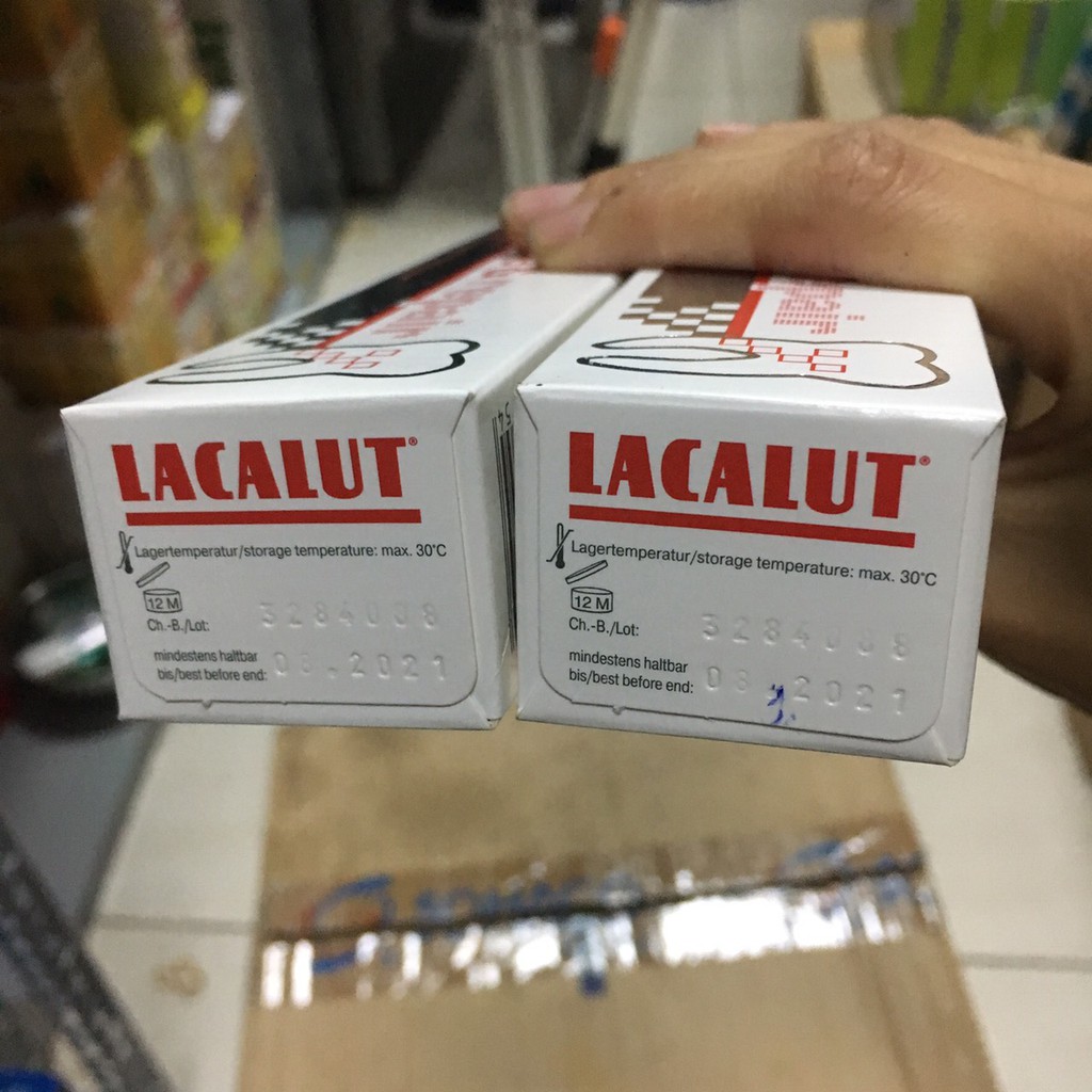 Kem đánh răng Lacalut White & Repair 75ml