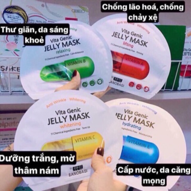Mặt nạ banobagi Vita Genic Jelly Mask 1MIẾNG
