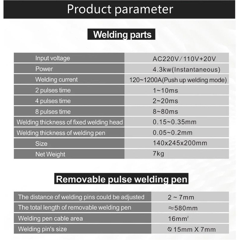 Máy Hàn Cell Pin 18650 Sunkko 737G+ Plus