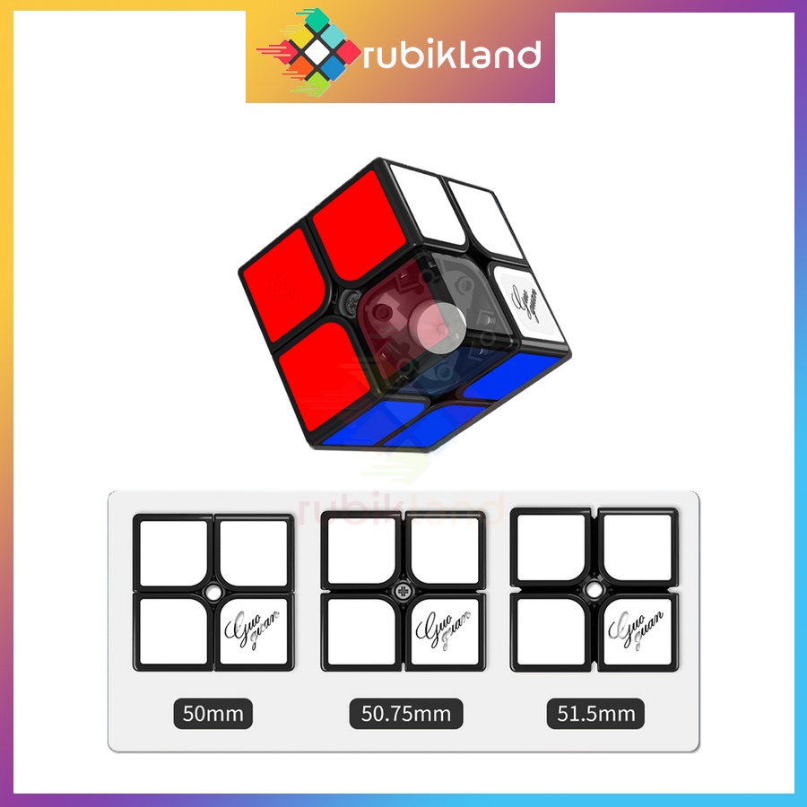 Rubik 2x2 MoYu GuoGuan XingHen TSM 2x2 M Rubic 2 Tầng Có Nam Châm Đồ Chơi Trí Tuệ Trẻ Em