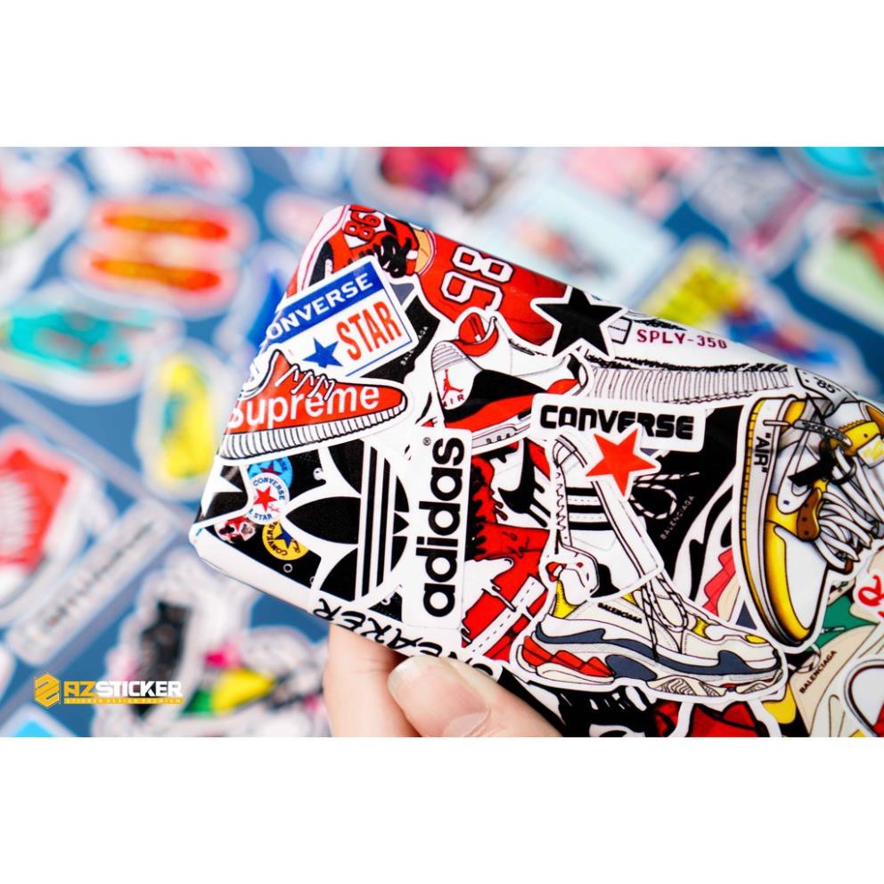 Sticker Sneaker - Sticker Giày | Dán Nón Bảo Hiêm, Điện Thoại, Laptop, Bình Nước...Chống Nước, Chống Bay Màu