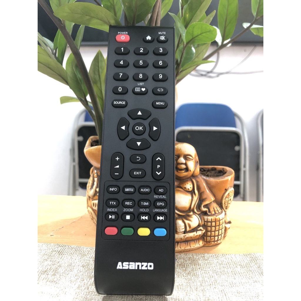 Remote Điều khiển từ xa dành cho tivi  Asanzo LCD/LED/Smart TV- Hàng chính hãng,mới 100% -Tặng kèm Pin