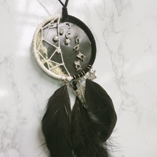 Set khuyên tai Dream catcher đen