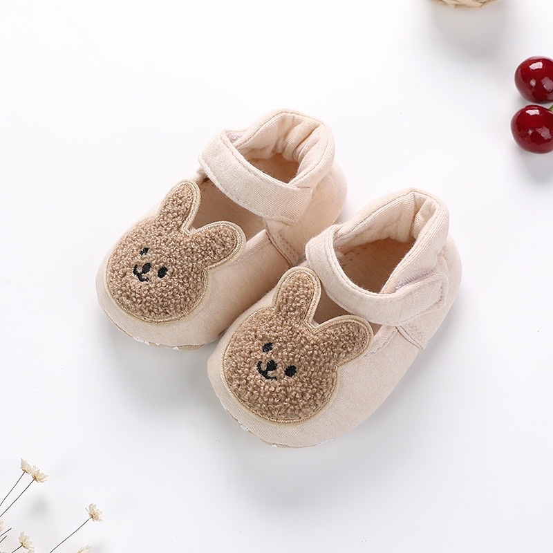 Giày Tập Đi Hình Gấu/Thỏ Cho Bé