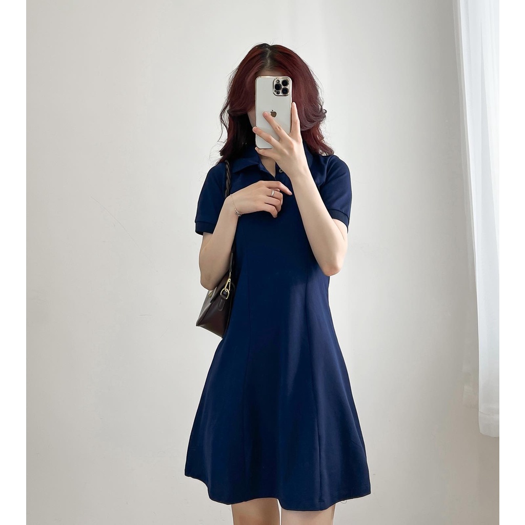 Đầm polo body xòe thời trang nữ Miho house