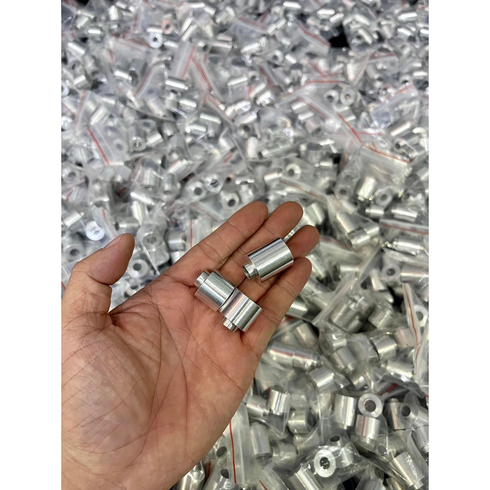 (INOX SÁNG BÓNG) Bộ 03 ốc khâu gắn mặt nạ FUTURE NEO, ốc INOX 304 sáng bóng, bao rỉ sét