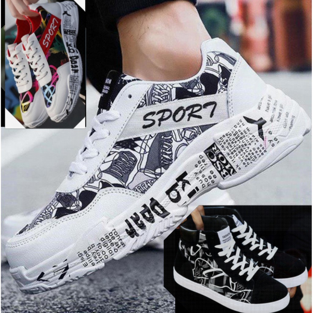 Giày thể thao/Sneakers Nam Độn Để, phong cách cá tính, mang cực êm chân | BigBuy360 - bigbuy360.vn