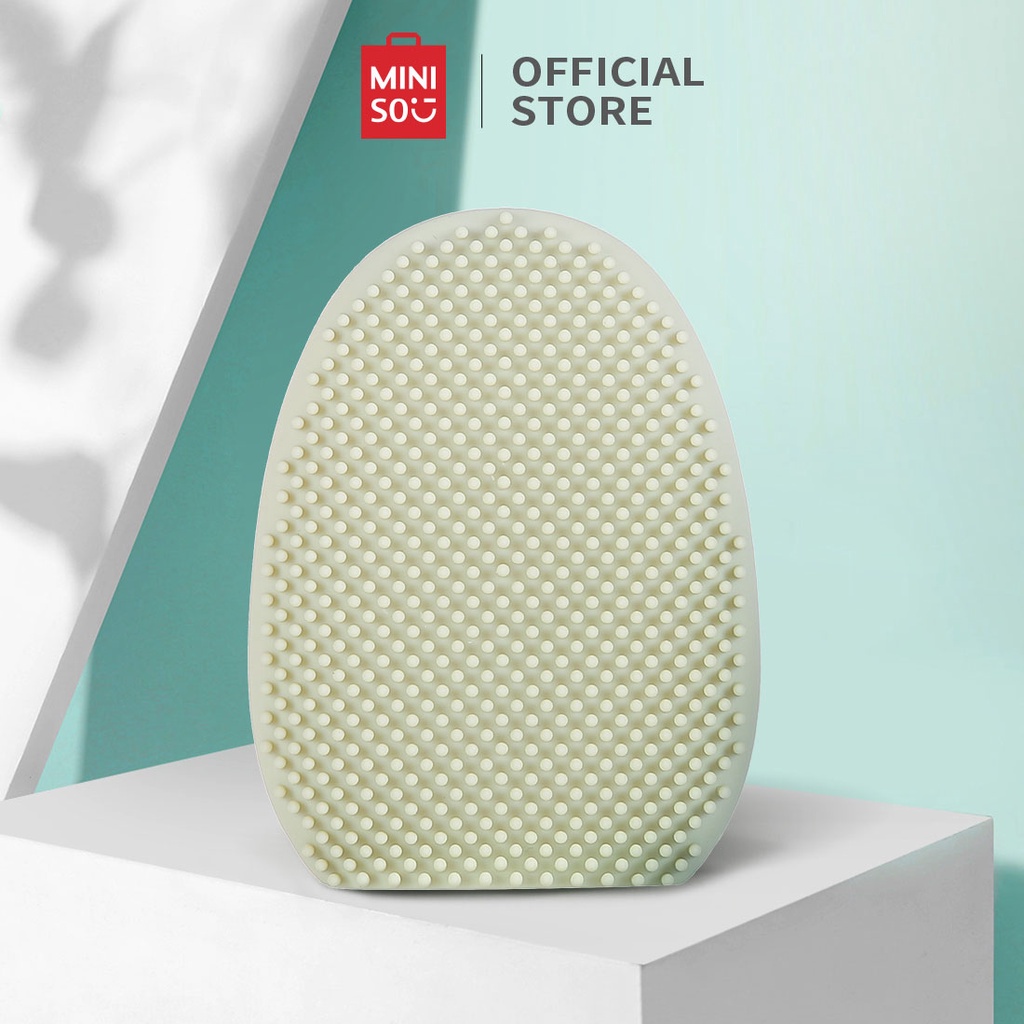 Máy rửa mặt Silicone Miniso cao cấp, chính hãng, làm sạch sâu giúp da trắng sáng mịn