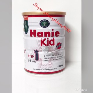 Sữa bột Hanie Kid số 1 loại 900g - dành cho trẻ từ 0-6 tháng