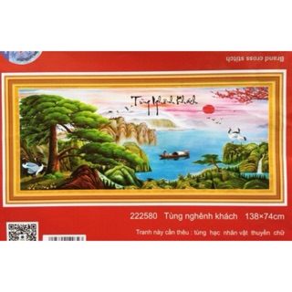 Tranh thêu phong cảnh 222580