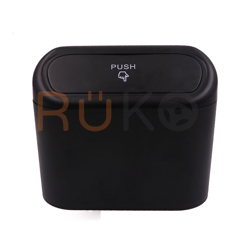 Thùng rác, thùng đựng đồ có nắp đậy ngăn mùi trên ô tô