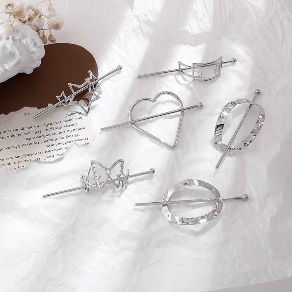 Trâm Cài Tóc Thiết Kế Hình Ngôi Sao Nhiều Màu Kiểu Dáng Thời Trang