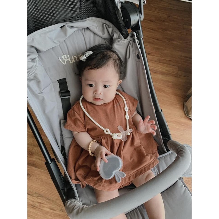 Ti Giả BUNNY CHUCHU, Hãng MAMA's TEM Hàn Quốc Có Hộp Đựng Tặng Kèm Dây Giữ Silicone