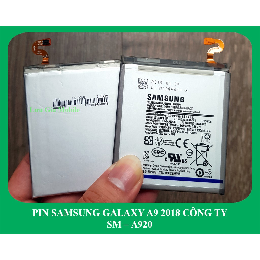 Pin Samsung Galaxy A9 2018 chính hãng A920