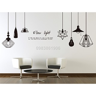 Decal đèn điện A671 A671: 81cm x 208cm (1 tờ)