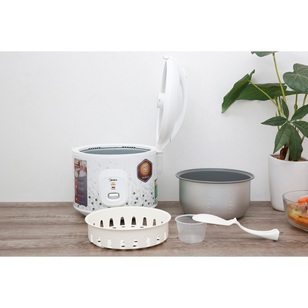 Nồi cơm điện Midea 1 lít MR CM1025 | BigBuy360 - bigbuy360.vn