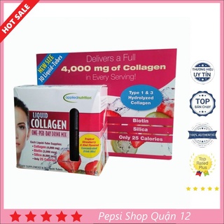 [CHÍNH HÃNG] Collagen Dạng Nước Liquid Collagen Mỹ Hộp 30 ống