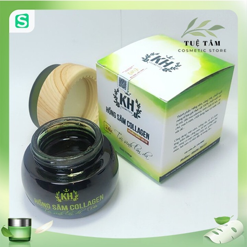Mặt nạ hồng sâm Collagen Kim Hoàng +Mặt nạ hồng sâm Kim Hoàng 24k