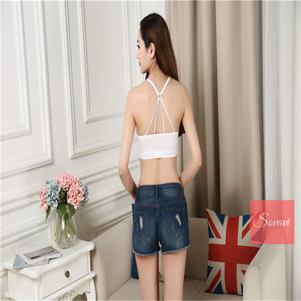 Áo bra thiết kế dây lưng quyến rũ AL016