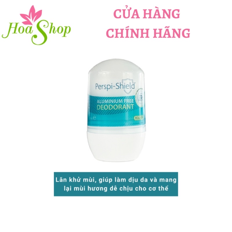 Lăn khử mồ hôi 72h không chứa muối nhôm Perspi-Shield 72h Aluminium Free Deodorant 50ml