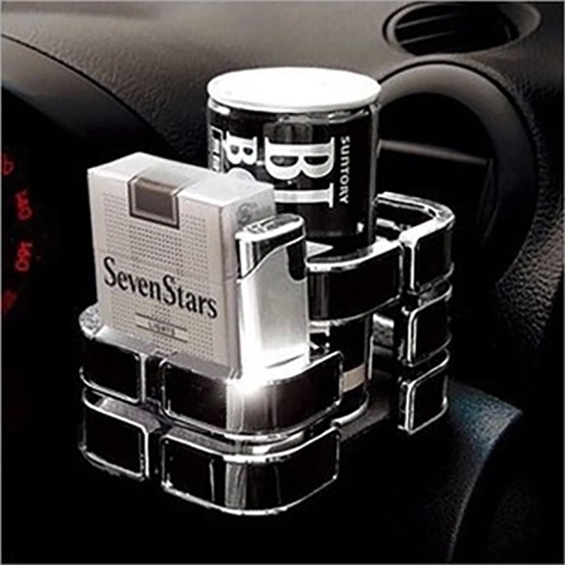 Giá Đỡ Cốc Nước Hình Khối Rubik Gắn Xe Hơi