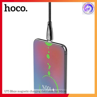 CÁP SẠC NHANH DÂY DÙ NAM CHÂM LIGHTNING 3.0A HOCO U75