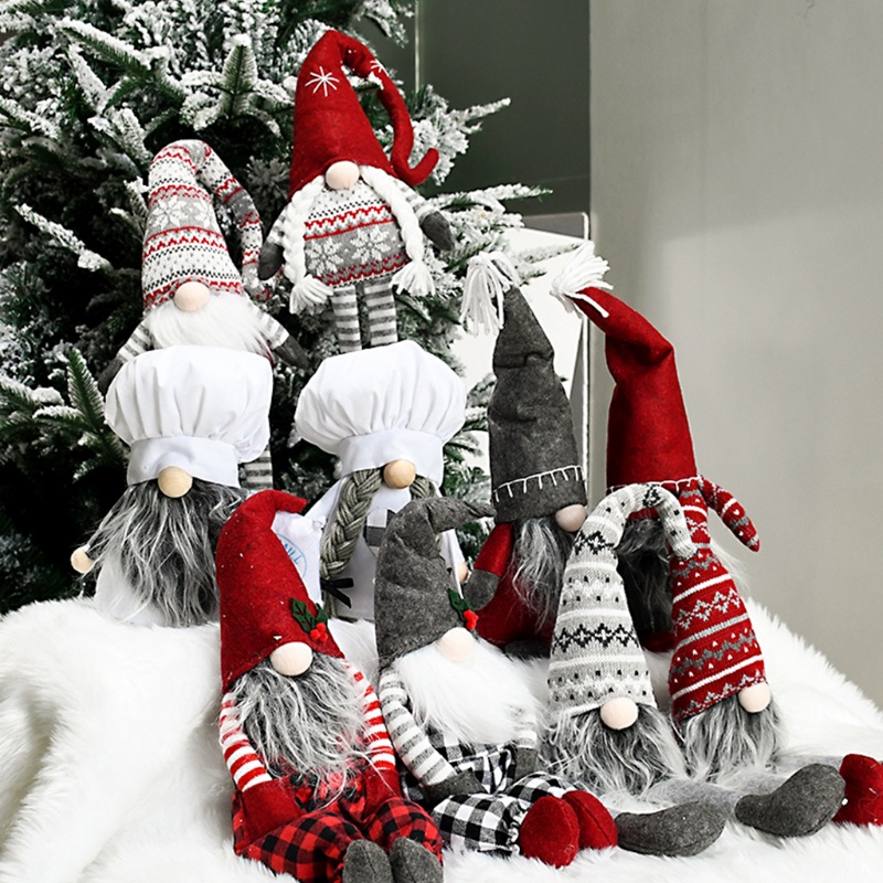 Búp Bê Tomte Gnome Nhồi Bông Thủ Công Để Bàn Trang Trí Nhà Bếp Ngày Lễ Tình Nhân