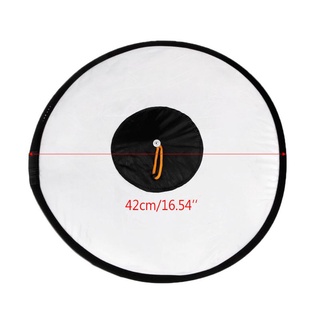 Yml3 Universal 42cm Round Studio Flash Softbox Speedlite Diffuser Reflector Strap Mới
