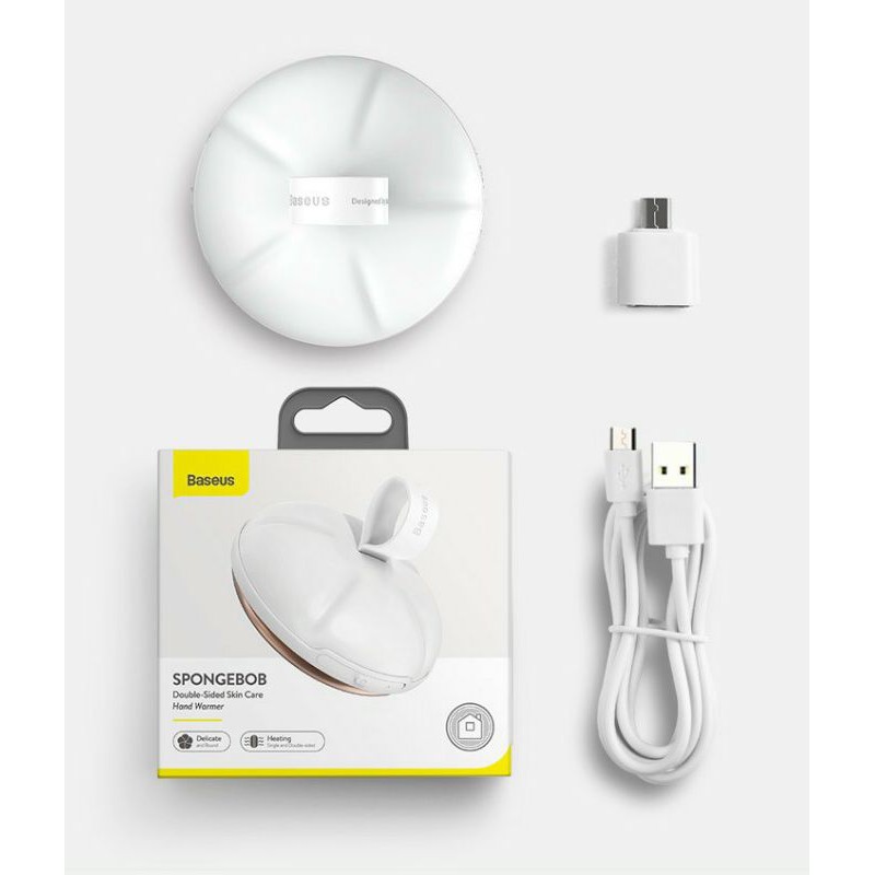 Máy Sưởi Ấm Bàn Tay Baseus Chạy Bằng Điện Thiết Kế Sạc USB.
