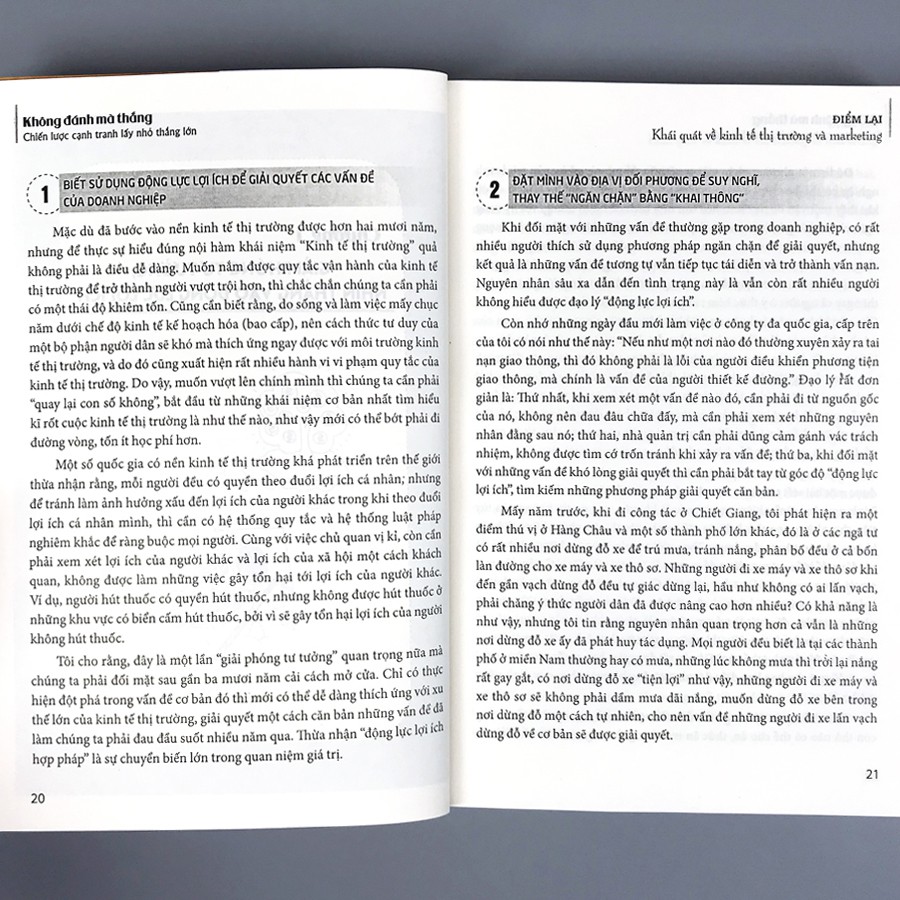 Sách Không Đánh Mà Thắng - Chiến Lược Cạnh Tranh Lấy Nhỏ Thắng Lớn (Kèm Bookmark) | BigBuy360 - bigbuy360.vn