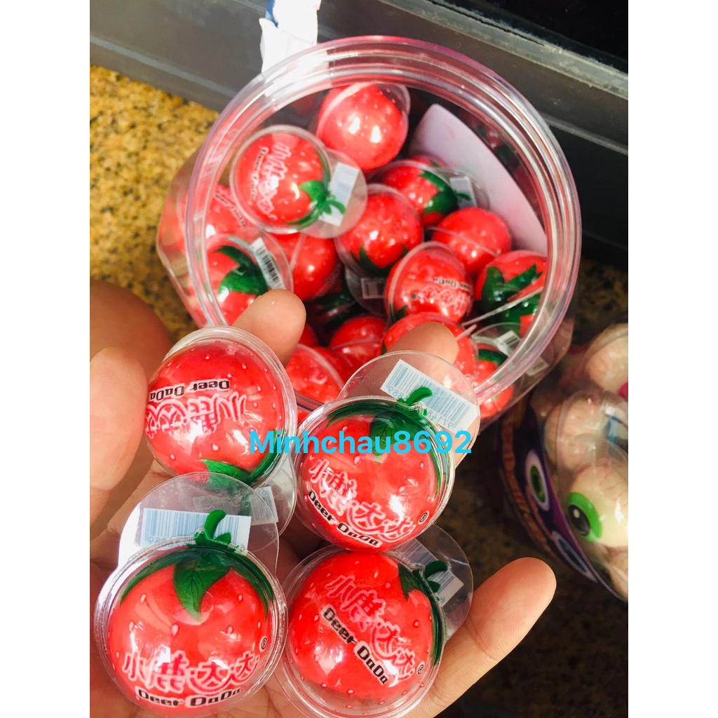 Kẹo dẻo con mắt siêu to CÓ NHÂN - 1 viên