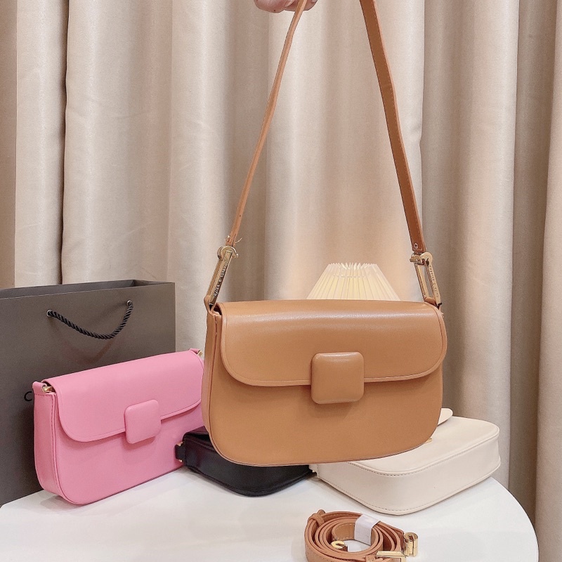 (Mới 2022) Túi CK dáng bầu nhiều màu size 22cm