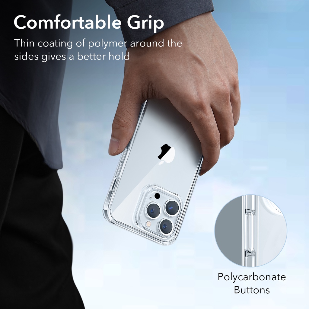ESR Krystec™ Ốp Điện Thoại Trong Suốt Bảo Vệ Cho iPhone14 / iPhone 14 Plus / iPhone 14 Pro / iPhone 14 Promax