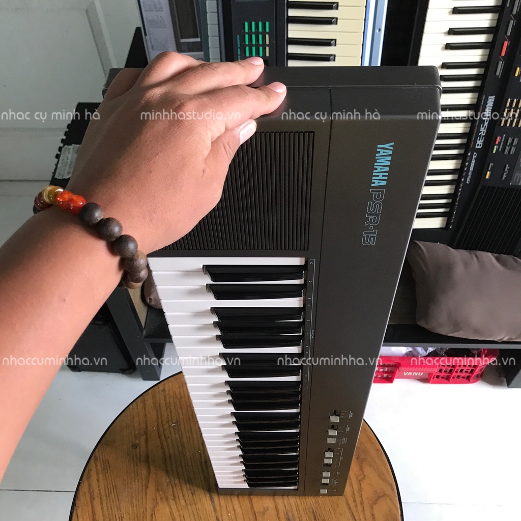 Đàn Piano Vintage Yamaha PSR-15 nội địa Nhật cao cấp, 49 phím, đàn sưu tầm, học tập âm nhạc
