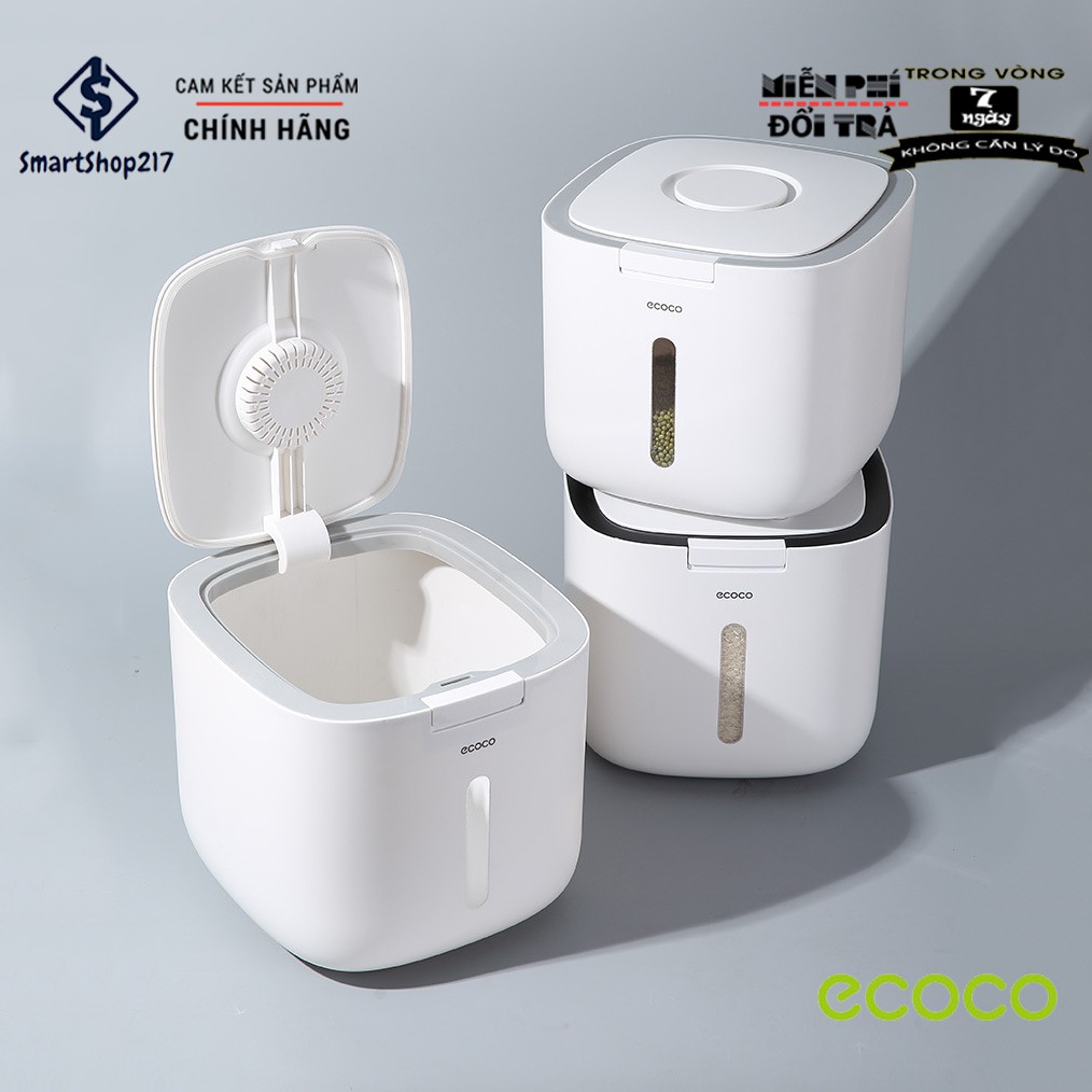 Thùng Đựng Gạo Cao Cấp  - Thương Hiệu Nhật Bản ECOCO