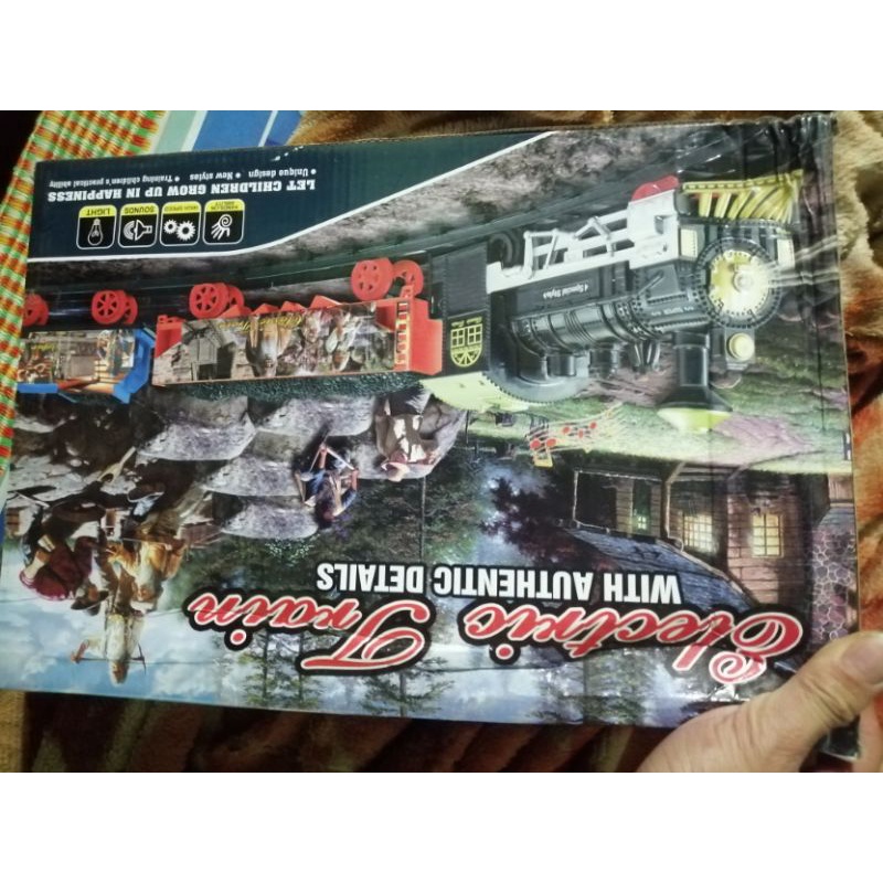 Đồ Chơi Đường Ray Xe Lửa Tàu Hỏa Chạy Pin