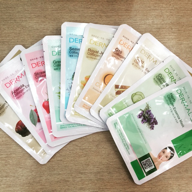 Mặt nạ dưỡng chất Dermal Hàn quốc chính hãng - mùi ngẫu nhiên