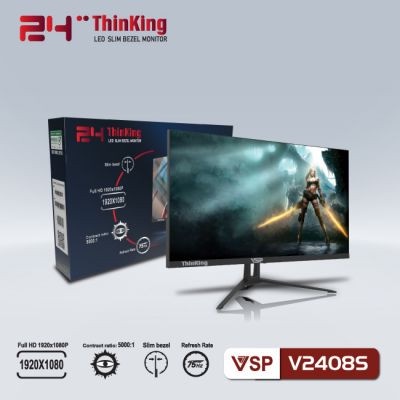 Màn hình IPS VSP ThinKing Infinity 27 inch 24inch 22inch NEW BH 24T full viền FHD 75Hz Gaming Chính Hãng