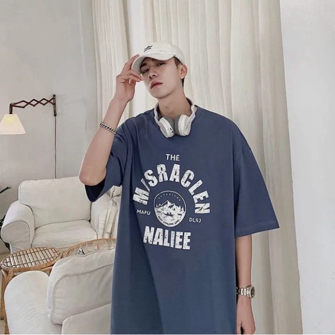Áo Thun Tay Lỡ Misraclen Form Rộng Siêu Hot🍁 Unisex nam nữ đều mặc được | BigBuy360 - bigbuy360.vn