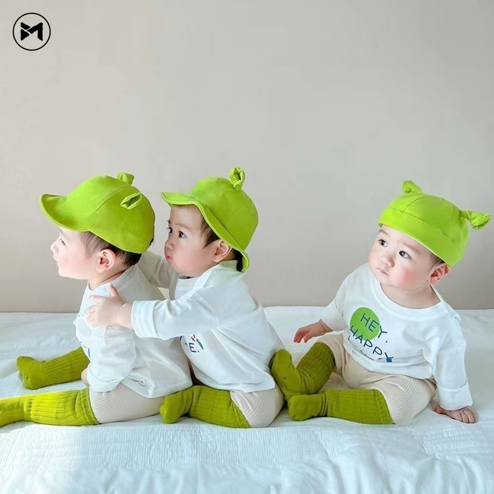 Nón Vành Thời Trang Dạo Phố Cá Tính Dành Cho Gia Đình 3M - 2Y