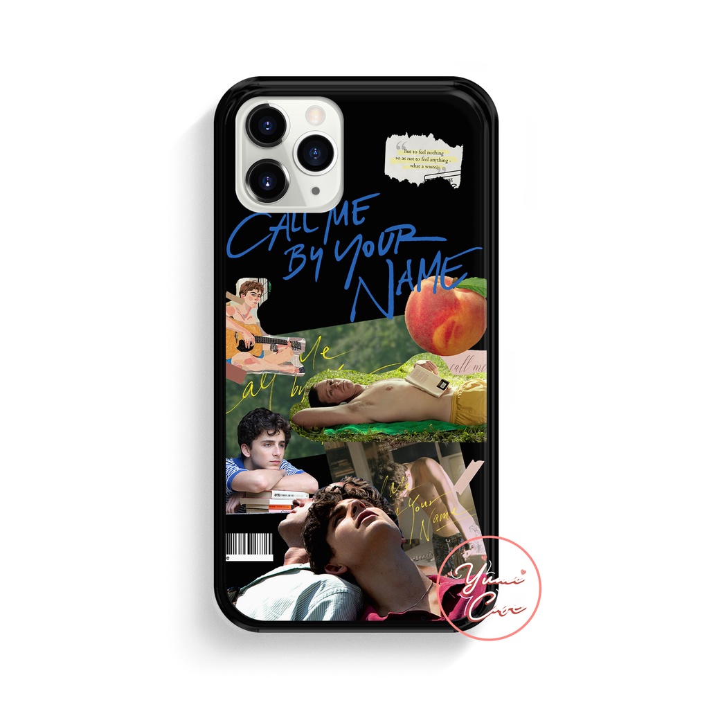 Ốp lưng điện thoại cho Iphone Samsung Vsmart Oppo Huawei Xiaomi Vivo Nokia Realme Poco Redmi ĐEN - TRONG 3 Yumi Case