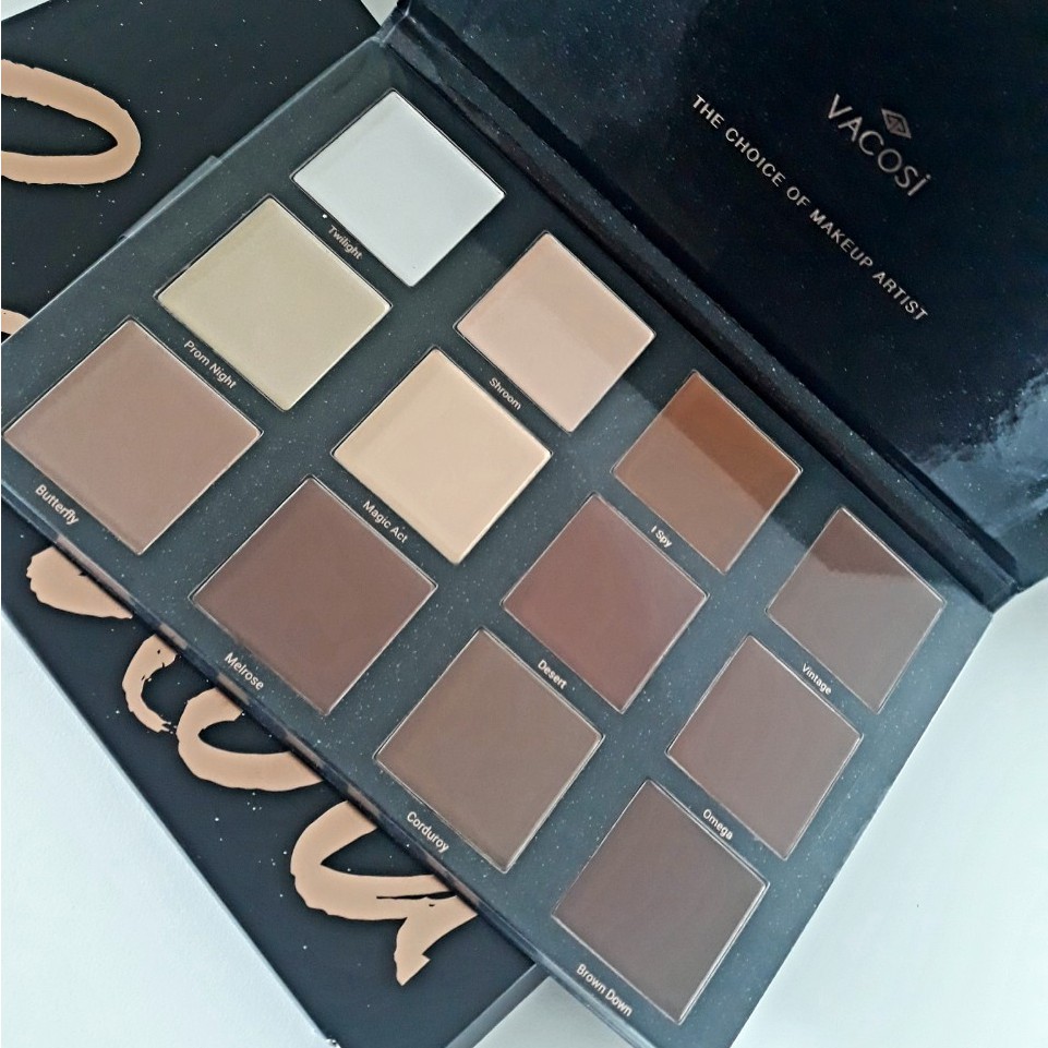 Bảng tạo khối Vacosi 12 ô - Vacosi Pro Studio Contour Palette | BigBuy360 - bigbuy360.vn