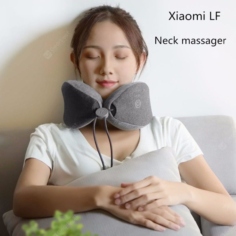 Gối massage cổ Cao Cấp Xiaomi Leravan LR-S100 /Gối kê cổ Xiaomi -