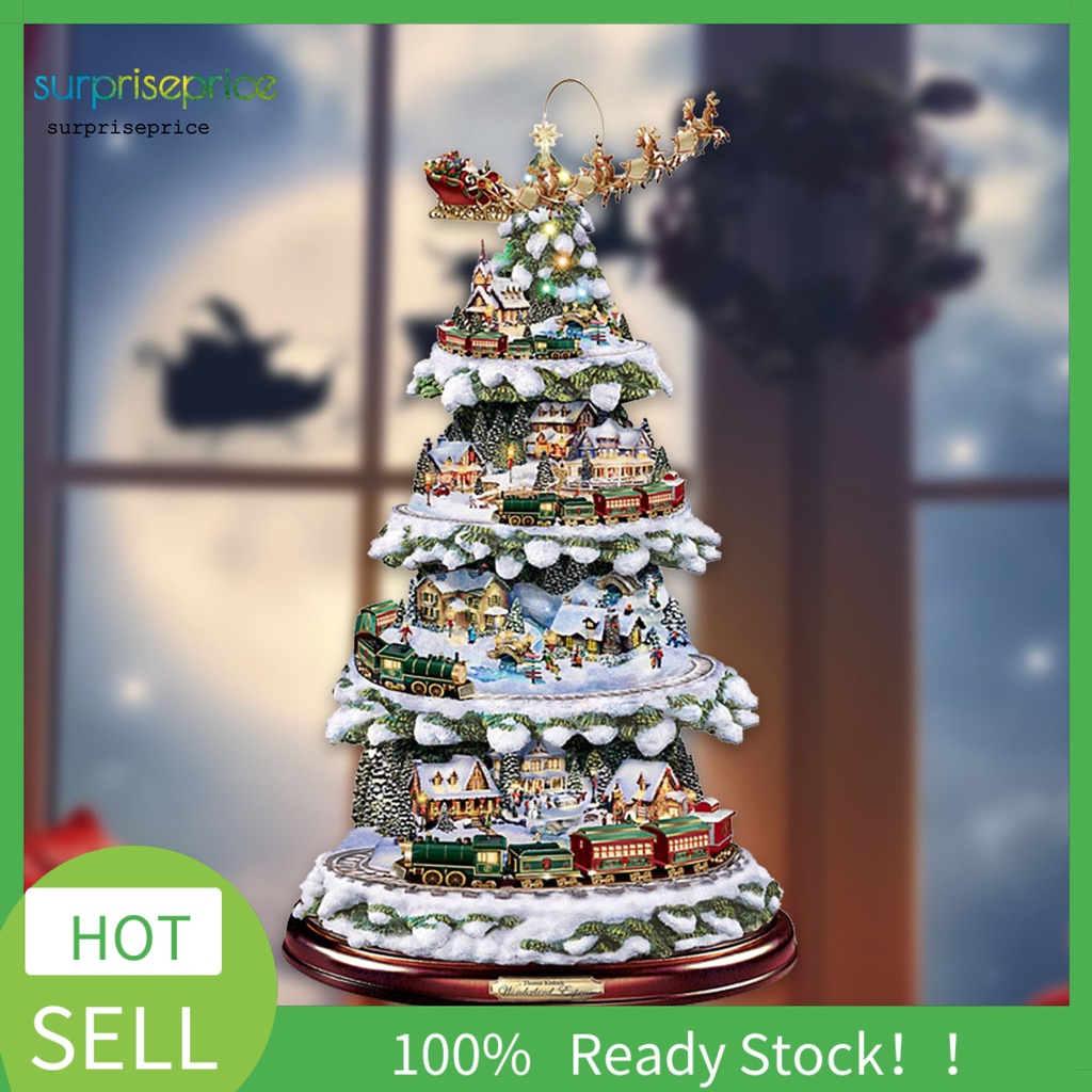 Mô hình ông già noel bằng PVC SD1 trang trí giáng sinh