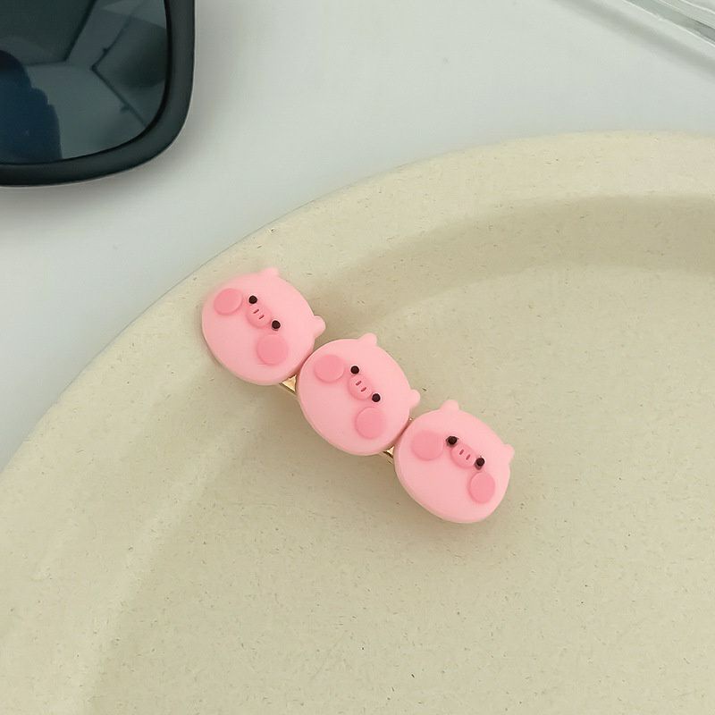 Hot | Kẹp tóc siêu cute heo hồng đủ kiểu cho bé yêu