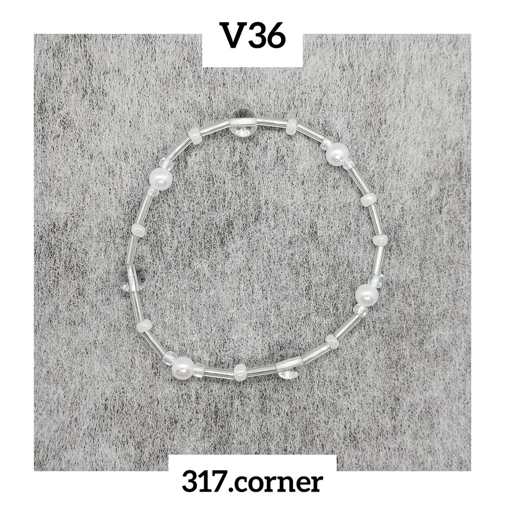 Vòng tay hạt cườm - V36 - 317.corner