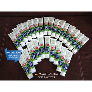 Kem đánh răng thảo dược Đức Dontodent Kräuter